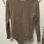 Abercrombie & Fitch Abercrombie Long Sleeve Bodysuit  Photo 0