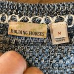 Holding Horses Anthropologie  Tweed Fringe Knit Cotton Blend Dress Size M Photo 10