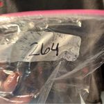 PINK - Victoria's Secret Victorias Secret PINK Grey‎ Fleece Embroidered Floral Rose Hoodie Sweatshirt S Photo 5