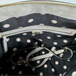 Anne Klein  Silver Shoulder Bag with Crossbody Strap Photo 5