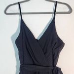 Francesca's Mi Ami Black Mini Dress with Ruffle Detail NWT Size Medium Photo 3