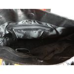 Kenneth Cole NEW Black Leather SHOULDER HANDBAG Tote Jill Wrap Paport PURSE Photo 3