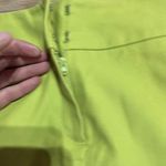 Etcetera Women's Tiered Layered Woven Fully Lined Skirt Bold Lime Green Size 6 Photo 5