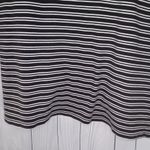 Tommy Hilfiger  black and white striped short sleeve dress Photo 4