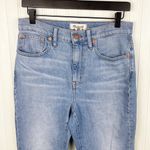 Madewell The High-Rise Slim Boyjean Summit Wash Summerweight Edition Size 26 Photo 6