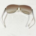 Coach  9019/13 GOLD/WHITE HC 7005B (L016 REAGAN) BROWN GRADIENT WRAP SUNGLASSES Photo 2