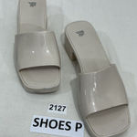 Wild Fable Womans  Open Toe Block Heel Nude Color Sandal Slip On Size 11 Photo 0