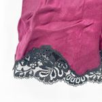 Victoria's Secret Womens Vintage 70s Whimsigoth Silk Lace Babydoll Slip Dress S Photo 7