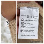 Hippie Dippie Patchwork Cardigan Sweater size medium Red Photo 15