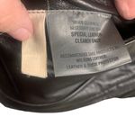 wilson's leather ‎ Chocolate Brown Faux Fur Lined Jacket Belted Womens Size Medium Photo 6