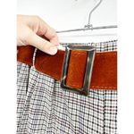 Cara Cara Soho Pants in Hannon Plaid Turtledove Tweed 16 NEW Brown Photo 5