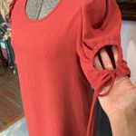 See By Chloe Ruched Tie Sleeve Shift Dress ~ Size 38 / US 6ππ Photo 3