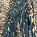 Kathmandu Imports Teal and Beige Patterned Pants One size fits S-XL By Kathmandu  Photo 0