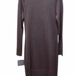 Andrew Marc Marc New York Wool Sweater Dress Size Medium Taupe Photo 6