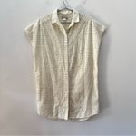 Outerknown NEW  Natural Bee Organic Cotton Shirt Dress Small Relaxed Photo 1