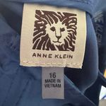 Anne Klein Blue Cropped Ankle Pants – Size 16 Photo 4