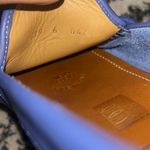 Gucci Driver Interlocking G Moccasin Leather Washed Indigo Loafer size 6 Photo 4