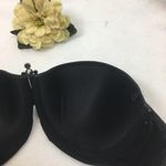 Victoria's Secret Victoria’s Secret Black Strapless Jewel Embellished Swim Suit Bikini Top NEW 34C Photo 3