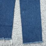 Levi's  Premium Wedgie Straight Jeans Distressed Ripped Destroyed Blue Size 27x28 Photo 7