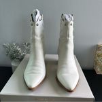 Marc Fisher  LTD 8.5 Ryan Studded Western Ankle Cowgirl Bootie w Wood Block Heel Photo 5