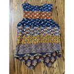Young Threads  Women's S/M Hippie‎ Boho Patchwork Quilted Vest 100% Cotton EUC Photo 6