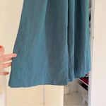 Athleta Playa Linen Wide Crop Pant in Borealis Green Size 0 Retail $89 Photo 9