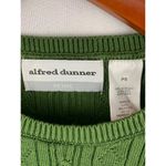 Alfred Dunner Petite Size PS Cable Knit Green Sweater Photo 1
