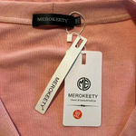 Merokeety NWT  Pink Snap Cardigan P35 Photo 2