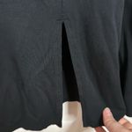 Athleta Santorini cinch waist midi t-shirt dress in black size S Photo 8