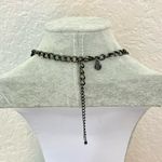 Vera Wang  Faceted Blue Bead Cluster Necklace Photo 3