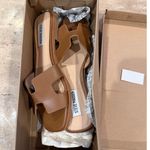 Steve Madden NEW  Hadyn Cognac Sandals Flat Sandal Womens Size 7 Brown Minimalist Photo 3