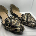 Isaac Mizrahi  New York woven black flats size 7.5‎ Photo 0
