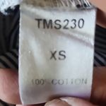 THML Striped Rooster Print Pleated Cotton Skirt Photo 8