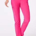 FIGS  Yola Scrub Pants Shocking Pink Photo 0