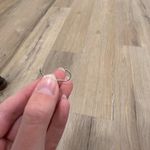 Silver and Black Coin Dangle Earrings Photo 2