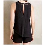 Elevenses  black Santa Ana Anthropologie S elevated basics romper Photo 1