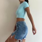 Wild Fable Neon Blue Cropped Top Photo 1