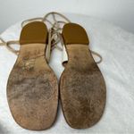 Rag and Bone  Evelyn Tie Up  Gladiator Sandals in Ivory Size 8.5 Photo 7