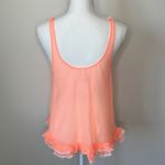 Victoria's Secret Victoria’s Secret Ruffle Babydoll Top Photo 4