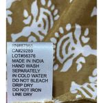 Elan Kimono Cardigan Satin Mustard Cream Bell Sleeve One Size Photo 6