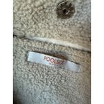 POOLSIDE THE SLOUCHY TEDDY TOTE Cream HTF Sherpa Large Purse Photo 5