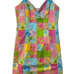 Lilly Pulitzer Y2K vintage patchwork quilt mini dress size 6 Photo 0