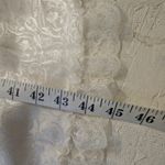 Dior Christian  Ivory Satin Lace Trim Slip Dress – Women's Designer FLAW Photo 5