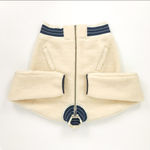 Madewell Sherpa Varsity Bomber Jacket in Ivory | Size XS Photo 5