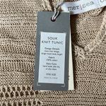 Mersea Women’s Souk Knit Tunic cover up in Vanilla One size NWT Photo 13