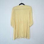 Audrey 3+1 Yellow Floral Slip Mini Dress Size Large Photo 4