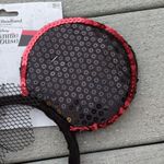 Disney NWT Minnie Mouse Ears Sequin Headband with Feathers Photo 2