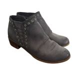 Minnetonka  Brenna Lace‎ Up Whipstitch Ankle Boots Women 7 Western Suede Leather Photo 10