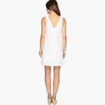 Lilly Pulitzer Largo White Gold Sleeveless Shift Dress Sz 2 Resort Coastal Prep Photo 4