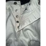 Levi's Levi’s 501 White Button Fly High rise Jean Shorts Size 28 #750 Photo 3